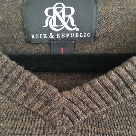 New Men’s Rock & Republic Dapper Sweater - Picture 3 of 6